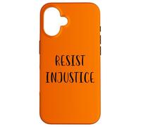Déclaration de Justice Sociale pour résister à l'injustice Coque pour iPhone 16