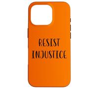 Déclaration de Justice Sociale pour résister à l'injustice Coque pour iPhone 16 Pro