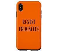 Déclaration de Justice Sociale pour résister à l'injustice Coque pour iPhone XS Max