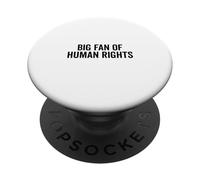 Déclaration de l'activiste fière des Grands Fans des Droits de l'homme PopSockets PopGrip Adhésif