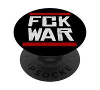 Déclaration de Paix Politique Anti-Guerre FCK War PopSockets PopGrip Adhésif