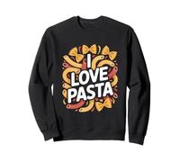 Déclaration de Passion culinaire I Love Pasta Sweatshirt
