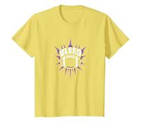 Déclaration de Passion pour Les Fans de Football de Bleed Purple T-Shirt, Enfant, Citron, 12 Ans