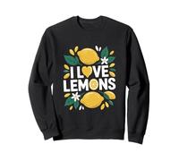 Déclaration de passionné de I Love Lemons Sweatshirt