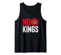 Déclaration de Protestation Contre la monarchie et la démocratie NO Kings Débardeur