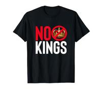 Déclaration de Protestation Contre la monarchie et la démocratie NO Kings T-Shirt