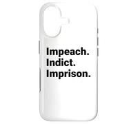Déclaration de responsabilité Politique d'emprisonnement de Mise en Accusation Coque pour iPhone 17