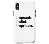 Déclaration de responsabilité Politique d'emprisonnement de Mise en Accusation Coque pour iPhone X/XS
