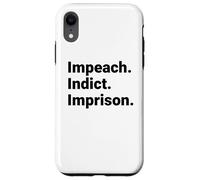 Déclaration de responsabilité Politique d'emprisonnement de Mise en Accusation Coque pour iPhone XR