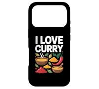 Déclaration de saveur audacieuse I Love Curry Enthusiast Coque pour iPhone 17 Pro