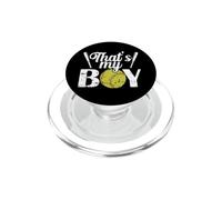 Déclaration de Softball That's My Boy PopSockets PopGrip pour MagSafe