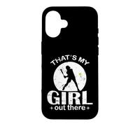 Déclaration de Softball That's My Girl Out There Coque pour iPhone 16