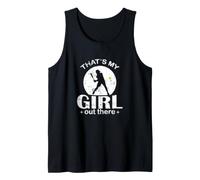 Déclaration de Softball That's My Girl Out There Débardeur