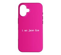 Déclaration de solidarité Minimaliste I Am Jane Doe Coque pour iPhone 16
