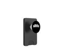 Déclaration de statut Personnel drôle et Minimaliste Hors Service PopSockets PopWallet pour MagSafe