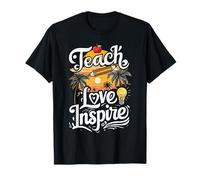 Déclaration de vie audacieuse de Teach Love Inspire T-Shirt