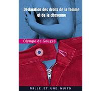 Déclaration des droits de la femme et de la citoyenne