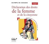 Olympe de Gouges – Déclaration des droits de la femme et de la citoyenne – Bac 2025 – Gallimard