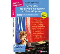 Déclaration des droits de la femme et de la citoyenne de Olympe de Gouges - Français 1re 2025 - Parcours : Écrire et combattre pour l'égalité - BAC général et techno - Edition intégrale
