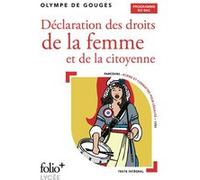 Déclaration des droits de la femme et de la citoyenne Olympe De Gouges (Auteur)