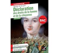Déclaration des droits de la femme et de la citoyenne: suivi du parcours « Écrire et combattre pour l'égalité »