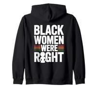 Déclaration des femmes noires avaient raison Tarrified Sweat à Capuche