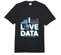 Déclaration des passionnés de données I Love Data Comfort Colors Adult Heavyweight T-Shirt
