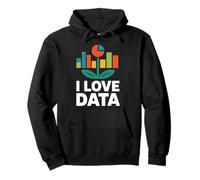 Déclaration des passionnés de données I Love Data Sweat à Capuche