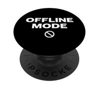 Déclaration d'état d'esprit de détachement numérique en Mode Hors Ligne PopSockets PopGrip Adhésif