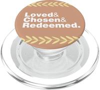 Déclaration d'identité chrétienne échangée par Les Amoureux Choisis PopSockets PopGrip pour MagSafe