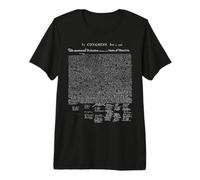 Déclaration d'indépendance américaine des États-Unis T-Shirt Haut de Gamme