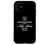 Déclaration d'indépendance de John Adams Coque pour iPhone 11