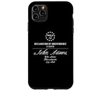 Déclaration d'indépendance de John Adams Coque pour iPhone 11 Pro Max
