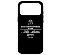Déclaration d'indépendance de John Adams Coque pour iPhone 17 Pro Max
