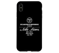 Déclaration d'indépendance de John Adams Coque pour iPhone XS Max