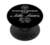 Déclaration d'indépendance de John Adams PopSockets PopGrip Adhésif