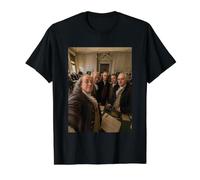 Déclaration d'indépendance du Comité des Cinq États-Unis T-Shirt Graphique avec Valeur, Homme, Noir, S