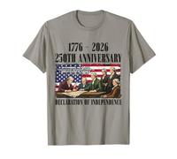 Déclaration d'indépendance Fondateurs du 250e Anniversaire 1776 T-Shirt