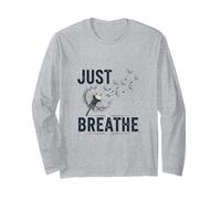 Déclaration du Slogan « Just Breathe Dandelion Inspiration » Manche Longue