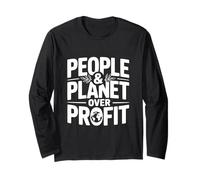 Déclaration écologique People and Planet Over Profit Manche Longue