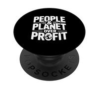 Déclaration écologique People and Planet Over Profit PopSockets PopGrip Adhésif