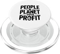Déclaration écologique People and Planet Over Profit PopSockets PopGrip pour MagSafe