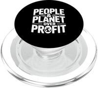 Déclaration écologique People and Planet Over Profit PopSockets PopGrip pour MagSafe