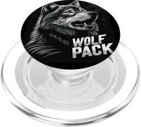 Déclaration féroce de fidélité avec la meute de loups PopSockets PopGrip pour MagSafe