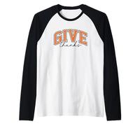 Déclaration Give A Damn Take A Hike Manche Raglan