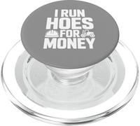 Déclaration Humoristique « I Run Hoes for Money Farming » PopSockets PopGrip pour MagSafe