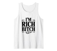 Déclaration I'm Rich Bitch pour Les Amateurs d'attitude Riche Débardeur
