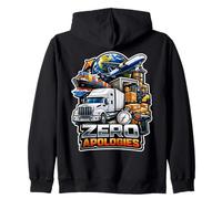 Déclaration logistique Mondiale Zero Apologies Sweat à Capuche