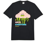 Déclaration misanthropique « I Hate Everyone No Exception » Comfort Colors Adult Heavyweight T-Shirt