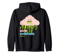 Déclaration misanthropique « I Hate Everyone No Exception » Sweat à Capuche